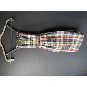 Brooks Brothers Girl’s Plaid Sundress with Adjustable Straps